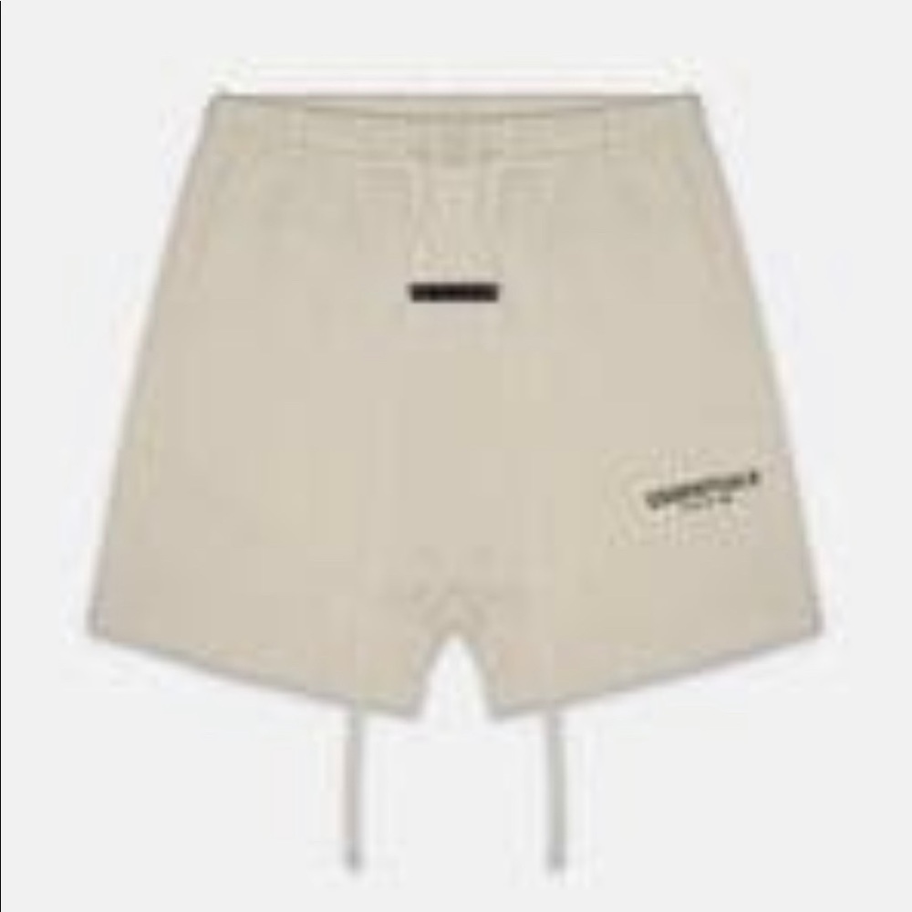 Essentials Fear of God tan shorts size large